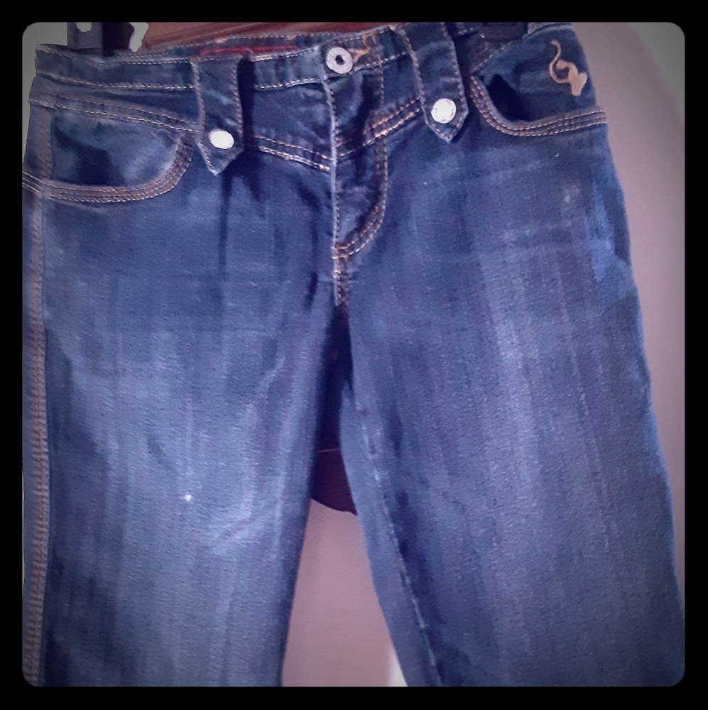 Knee length Jean shorts *Baby Phat"